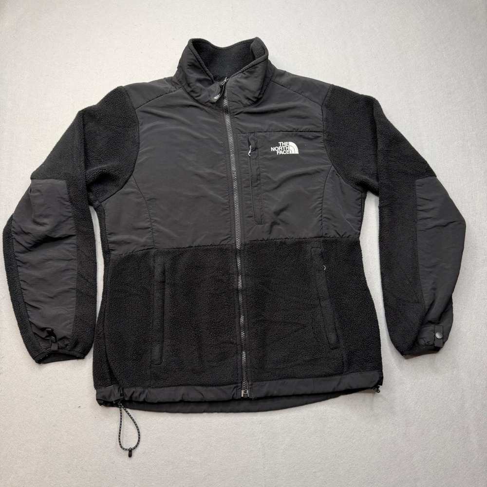 The North Face Denali Polartec Fleece Jacket Black Womens Medium A06W